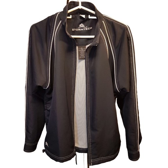 STORMTECH Jacket Size Medium US M Blaze Athletic Twill STXJ-1W Blue White Navy - Picture 13 of 14